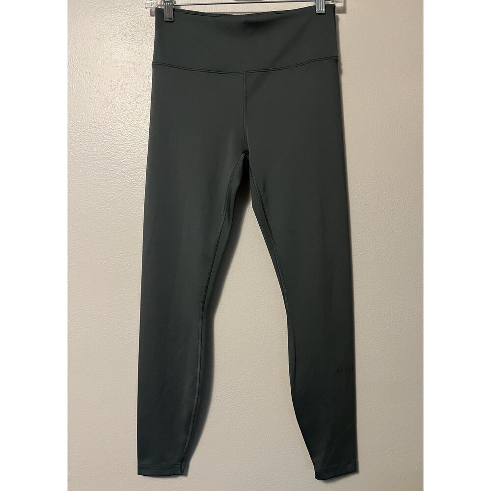 Nobull Sleek Leggings 7/8 Length Size Medium Green Active Workout Gym Active